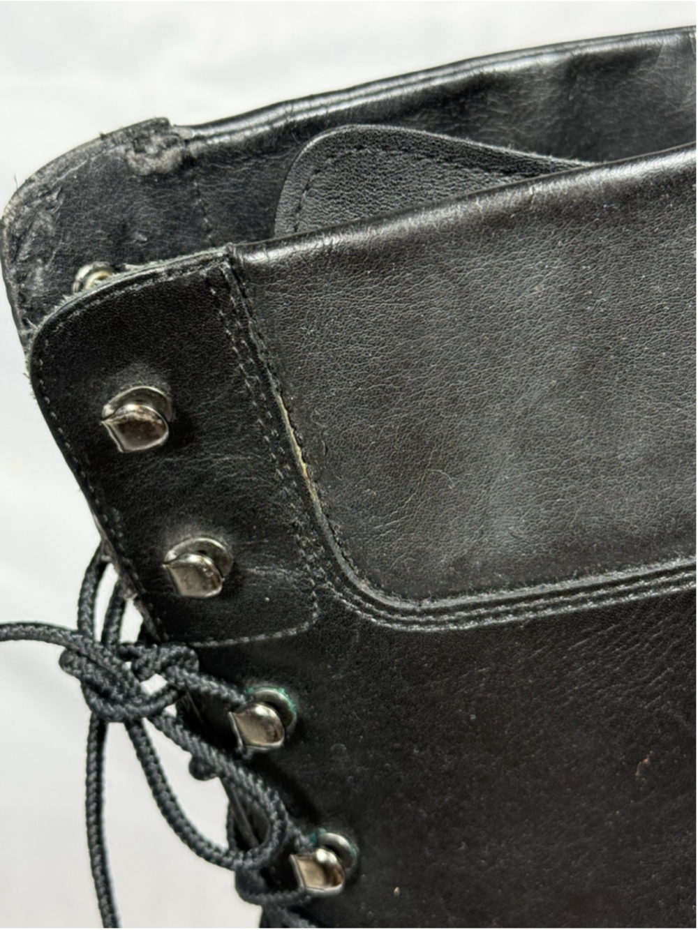 Timberland Premium 14” Women Size 10 M - Black Nubuck Leather Waterproof READ - Picture 9 of 11